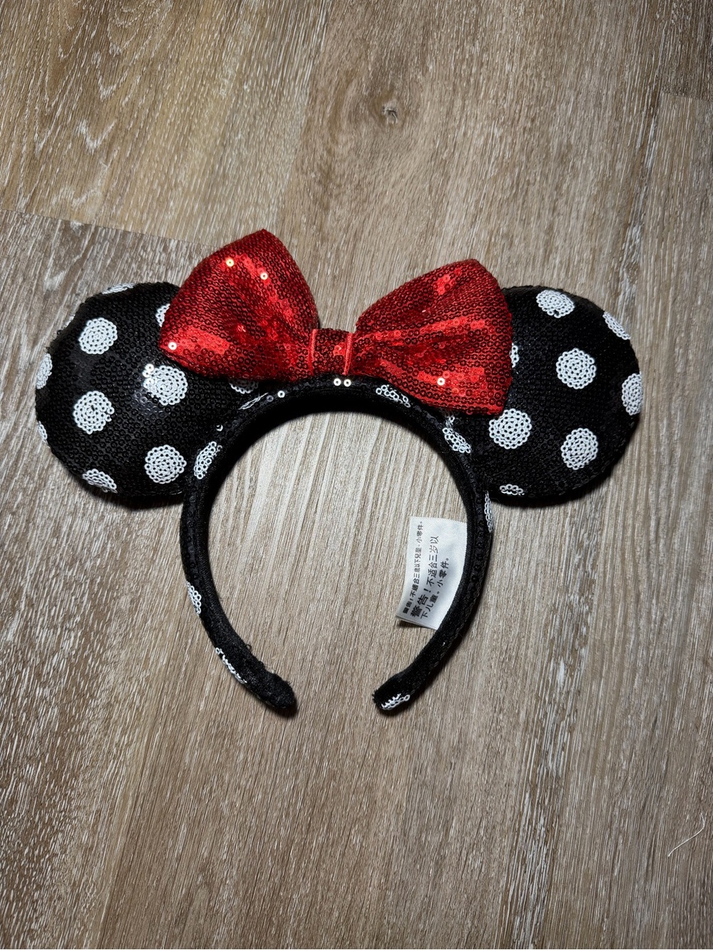 Disney Parks Sequined Polka Dots Minnie Ears